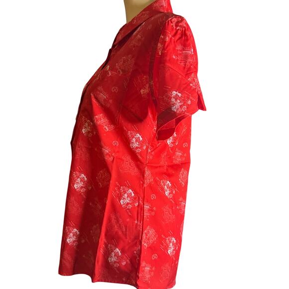 Dixxon 350 Party Shirt, Chevy Engine Gearhead Graphics, Women's Size Medium, NWT - Picture 8 of 8